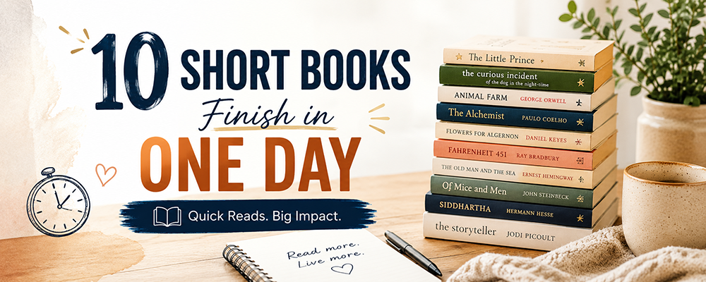10 Short Books You Can Finish in One Day